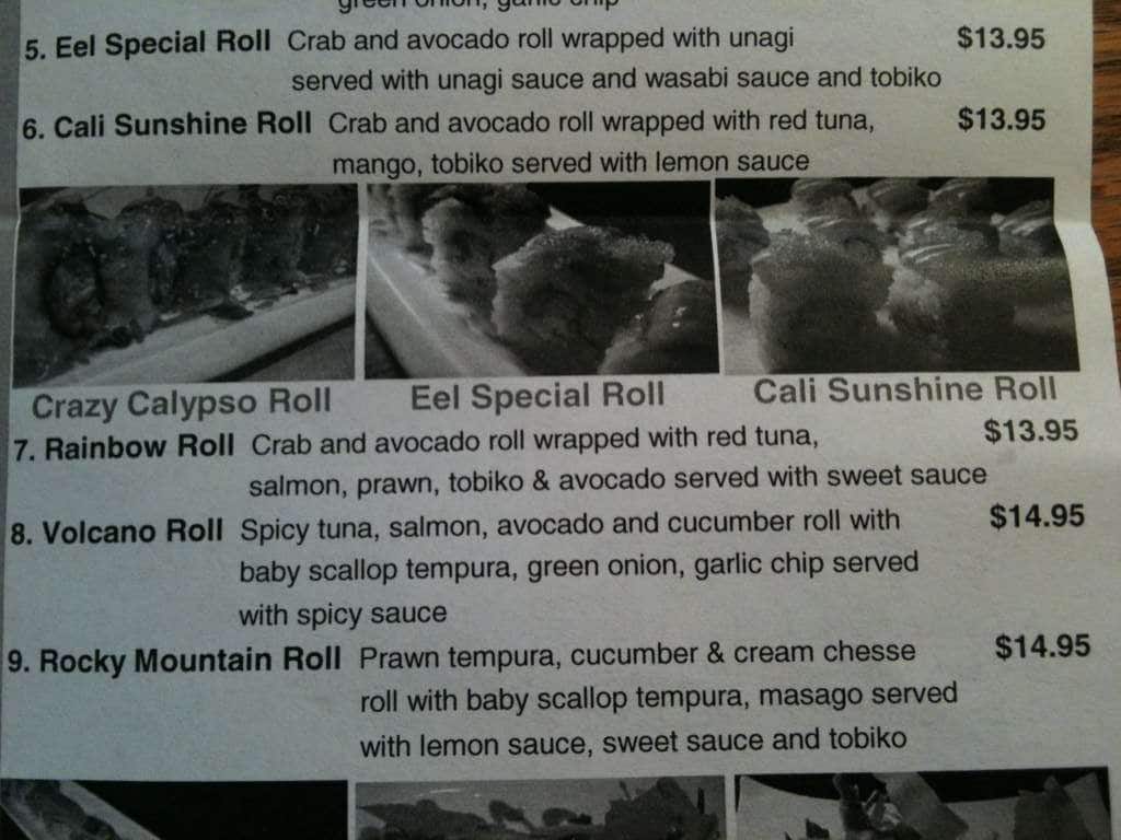 Menu of Sushi & Co. photo8