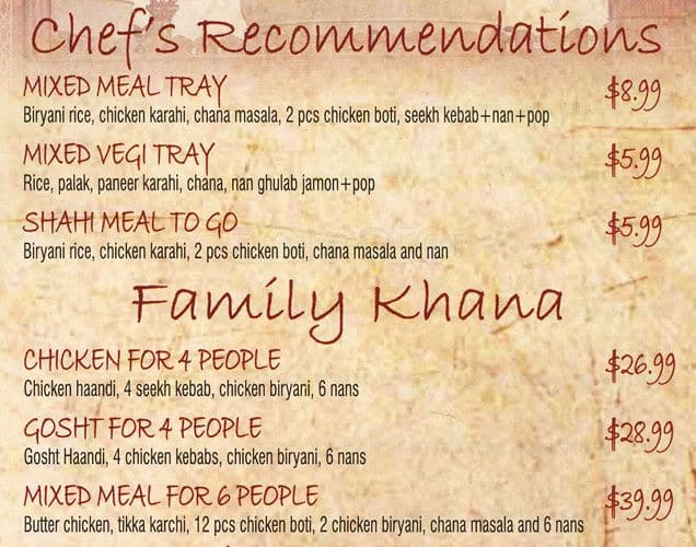 Menu of Shahi Karahi photo10
