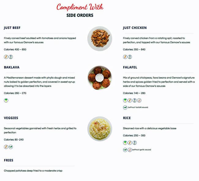 Menu of Osmow’s photo14