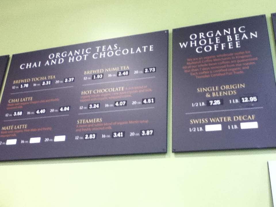 Menu of Coffeeco Espresso Bars photo4