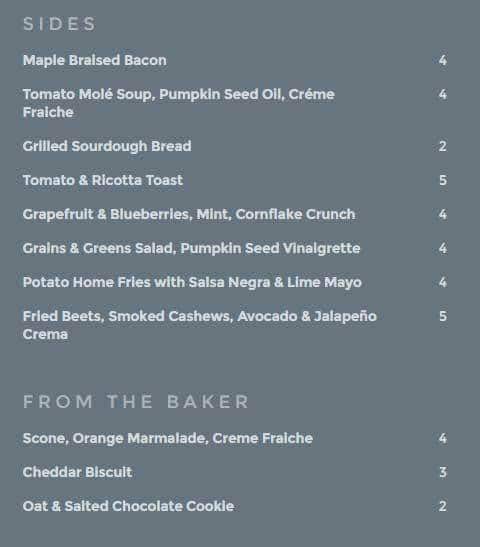 Menu of Clementine photo5