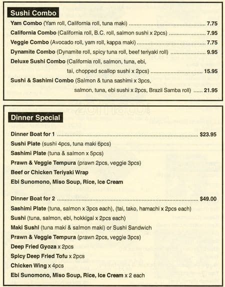 Menu of I Sushi photo14