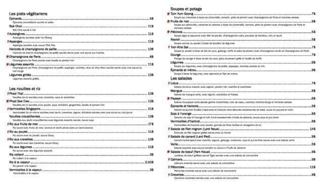 Menu of Sukho Thai photo2