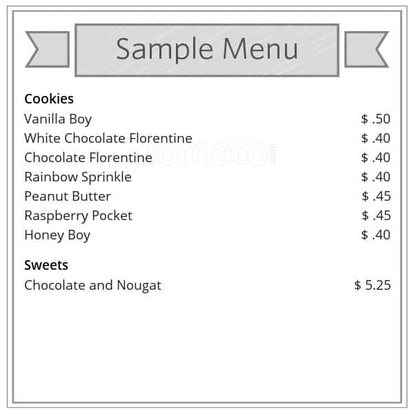 Menu of Hansen’s Danish Pastry Shop photo2