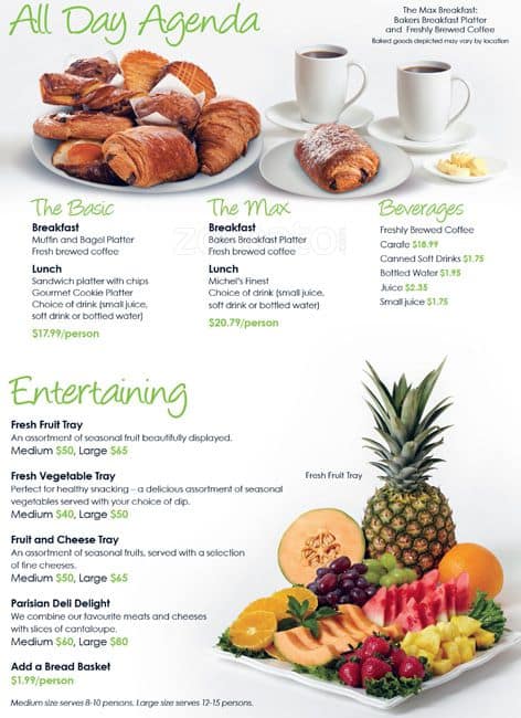 Menu of Michel’s Bakery Cafe photo6