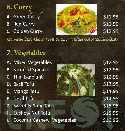 Menu of Thai Everest photo4