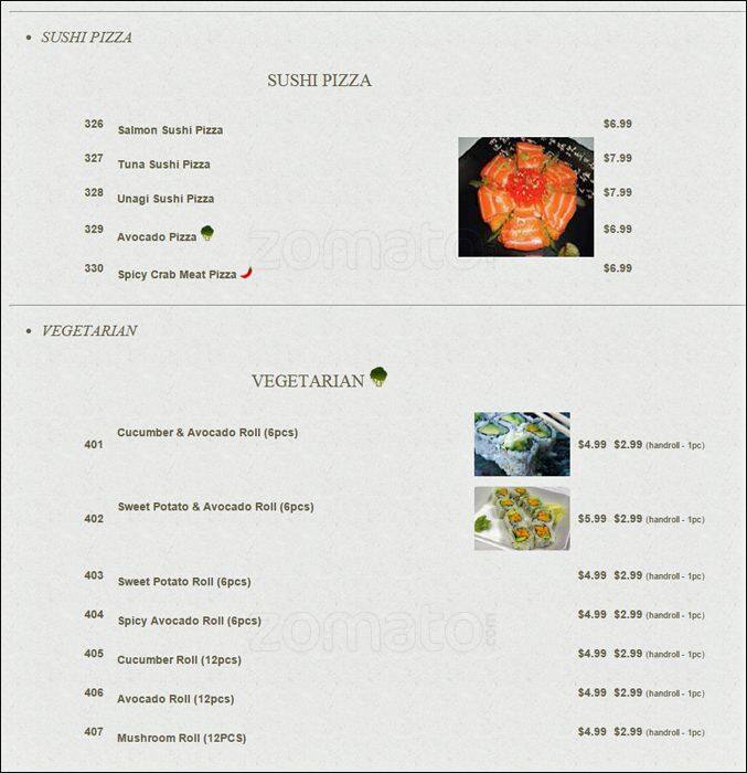 Menu of Sushi House photo6