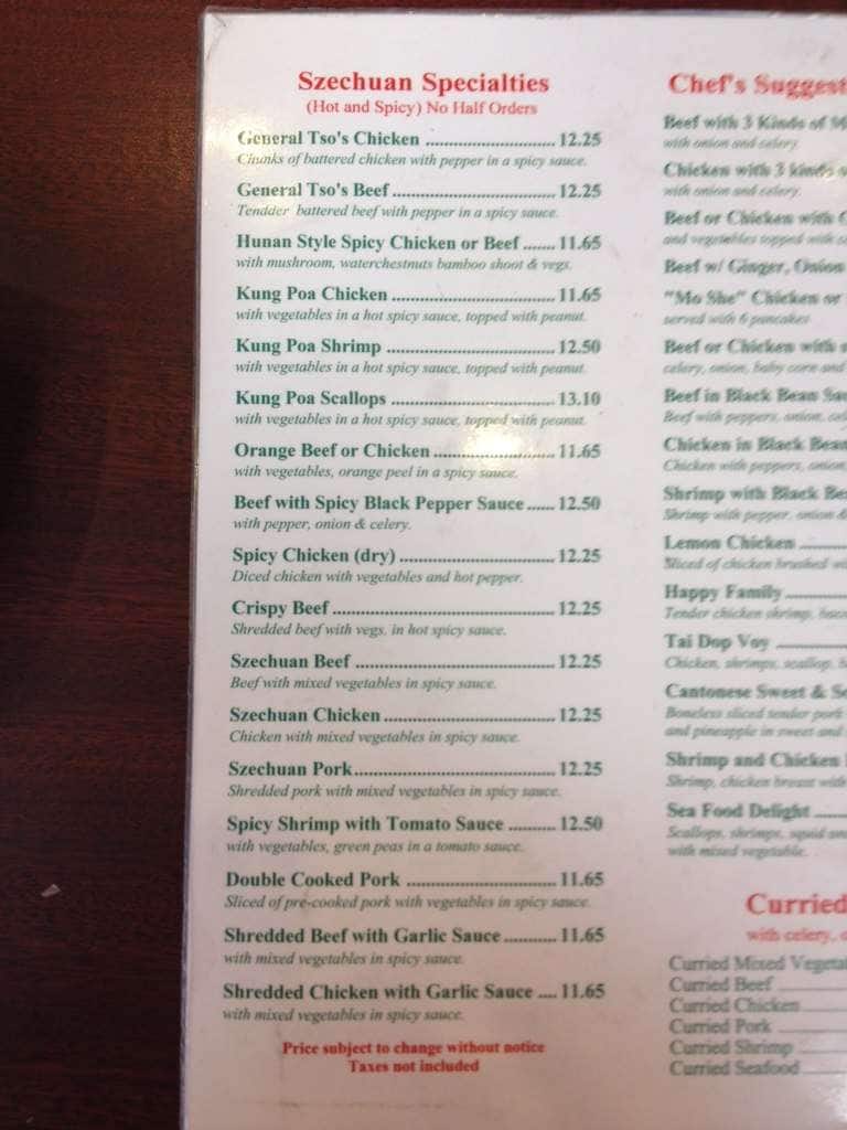 Menu of Asia Wok photo7