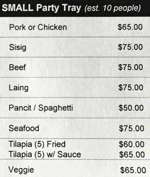 Menu of Kutsara at Tinador photo5