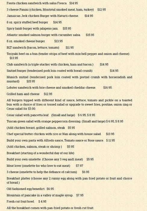 Menu of Friendz Dine photo2