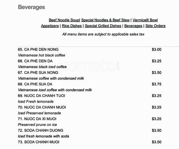 Menu of Thai Son Restaurant photo9