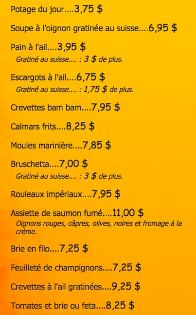 Menu of Lala photo10