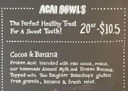 Menu of The Juicery Co. photo5