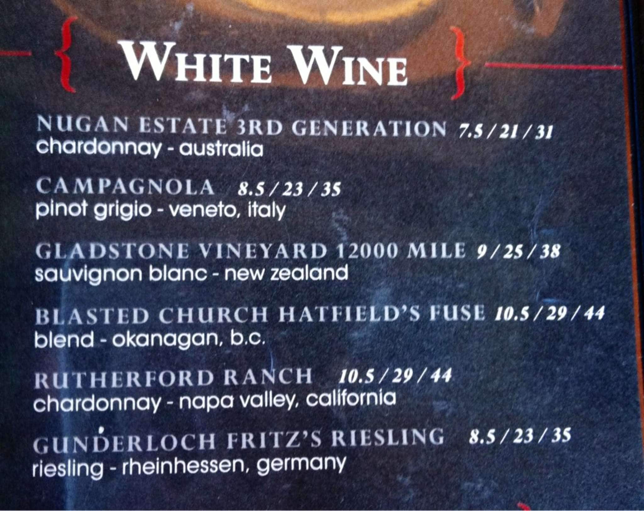 Menu of Fergus & Bix Restaurant and Beer Market photo6