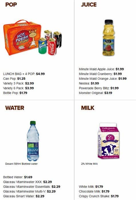 Menu of Pizza Pizza photo23