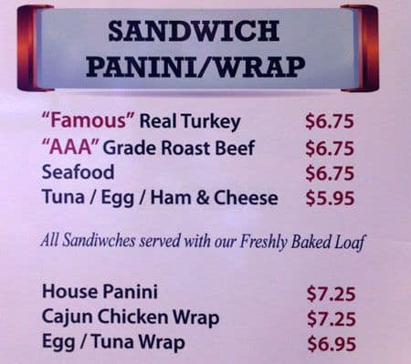 Menu of Bread & Roses photo4