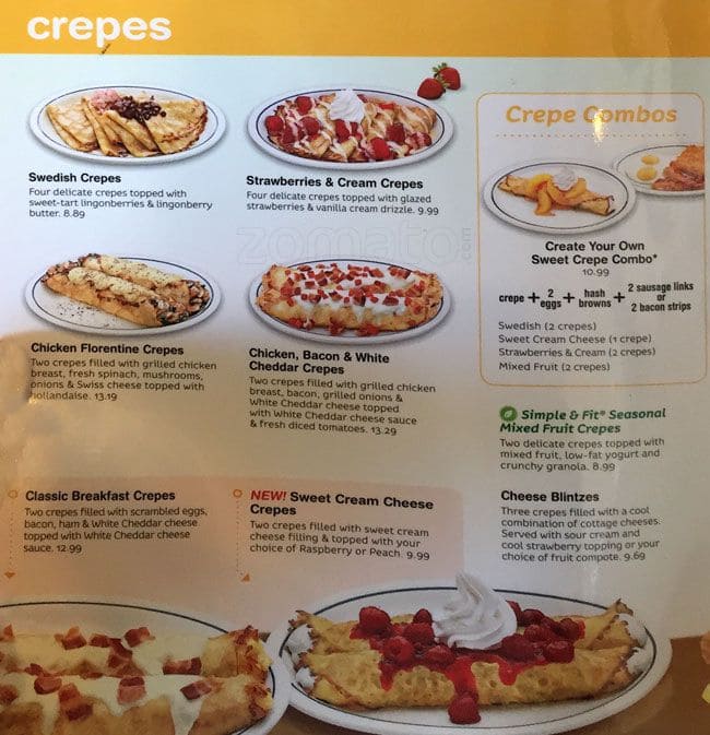 Menu of IHOP photo9
