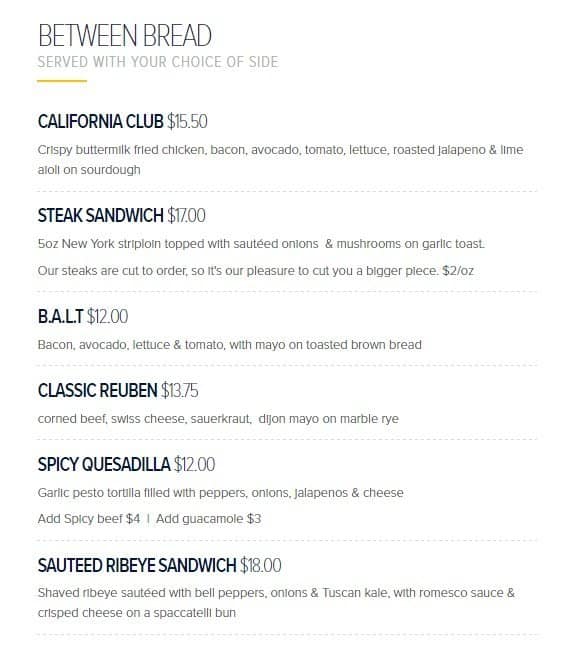 Menu of Outboard Waterfront Pub photo5