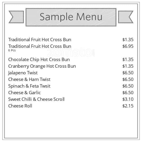 Menu of COBS Bread photo4