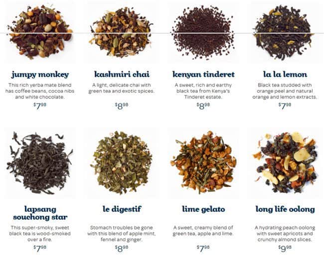 Menu of David’s Tea photo12