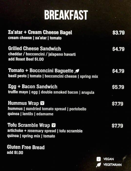 Menu of Cafe Moi photo2