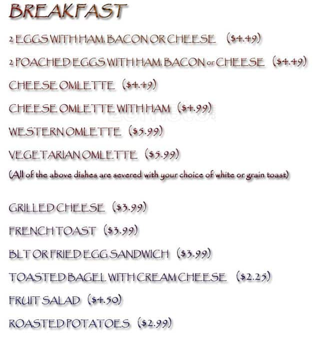 Menu of Bread & Butter photo3