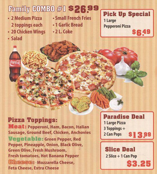 Menu of Paradise photo4