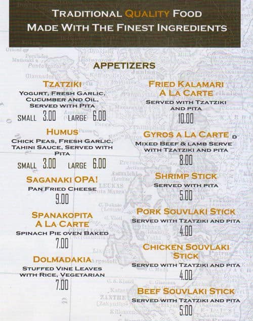 Menu of Souvlaki Express photo2