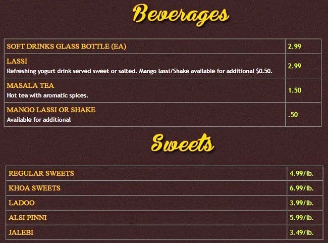 Menu of Dhaba Express photo5