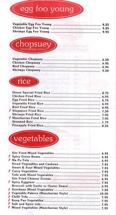 Menu of Willy’s photo4