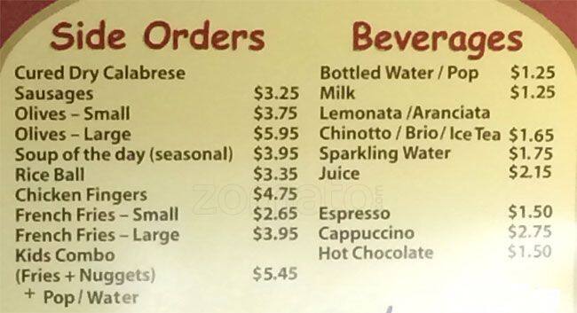 Menu of Centro Panini photo3