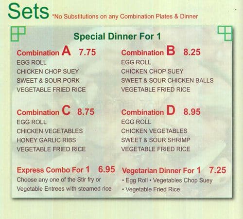 Menu of Chopstix And Rice photo8