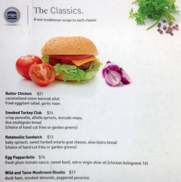 Menu of Cafe Nicole – Novotel Toronto Centre photo4