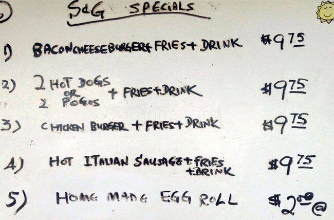 Menu of S&G Fries & Burgers photo3
