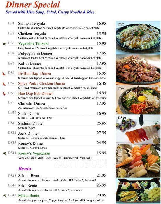 Menu of Sushi On Roncy photo8