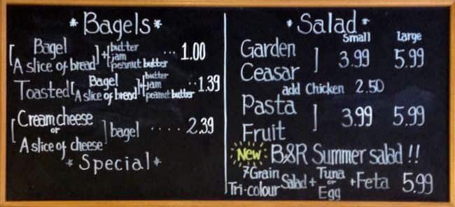 Menu of Bread & Roses photo9