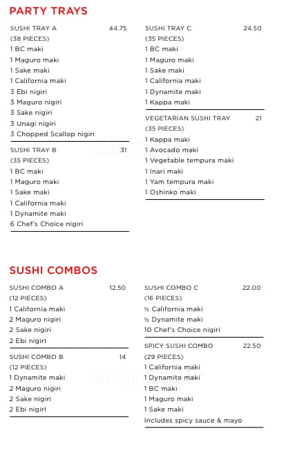 Menu of Kisoji Japanese Kitchen photo5