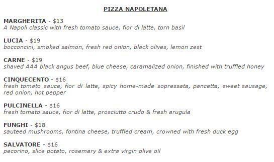 Menu of Pulcinella photo5