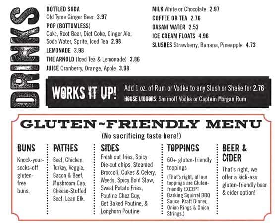 Menu of The WORKS photo7