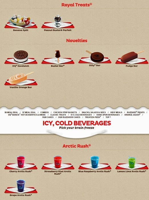 Menu of Dairy Queen photo8