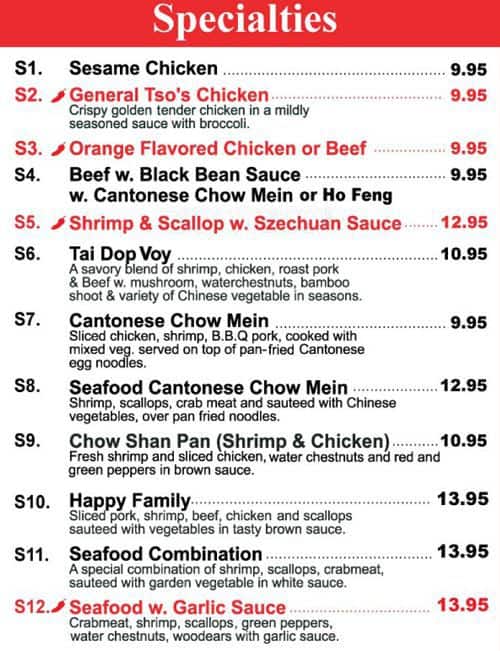 Menu of Blossom Garden photo8