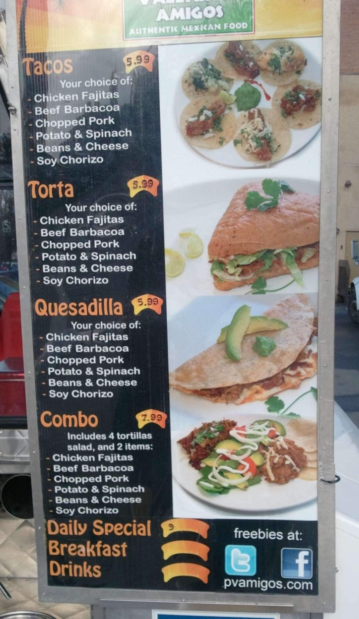 Menu of Puerto Vallarta Amigos photo3