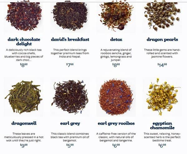 Menu of David’s Tea photo6