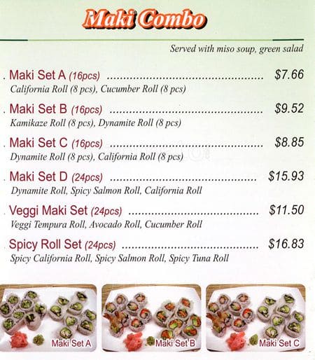 Menu of Sushi Park photo12