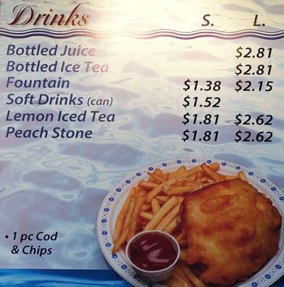 Menu of Celine’s Fish and Chips photo6
