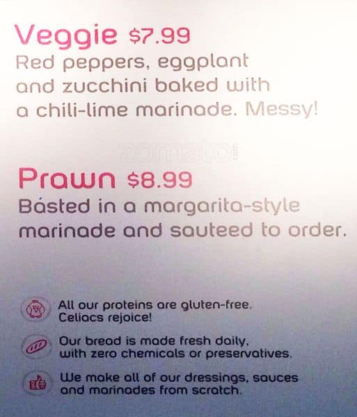 Menu of Hubbub photo5