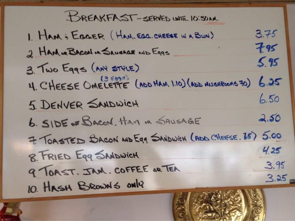 Menu of Beans Restaurant photo2