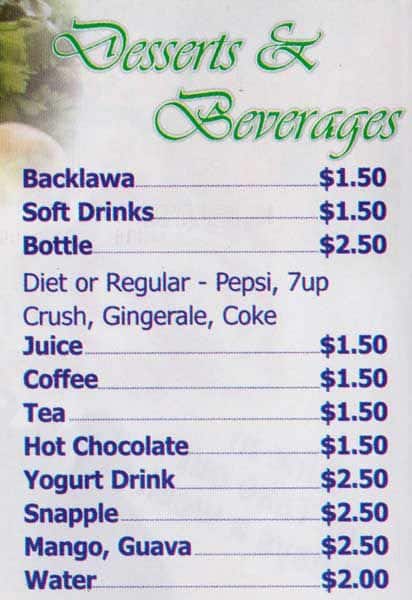 Menu of Shawarma Palace photo4