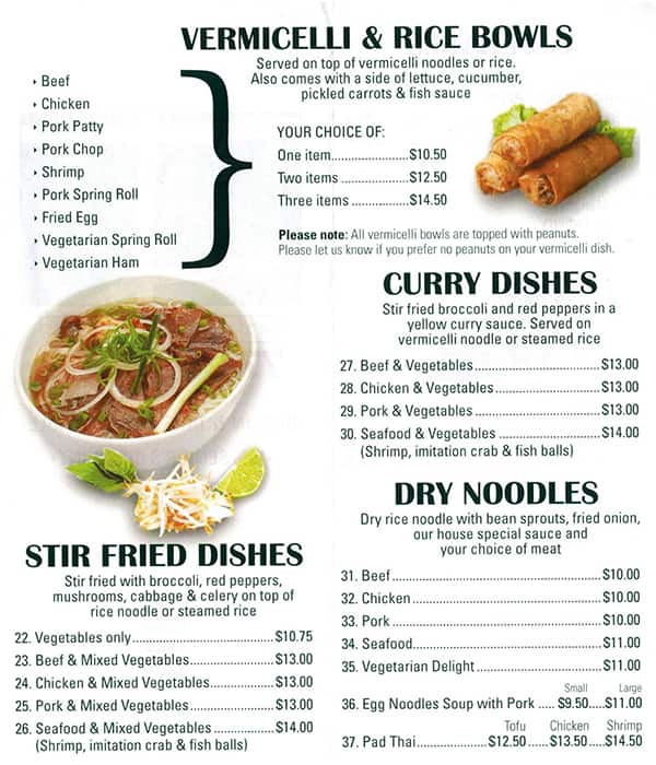 Menu of Pho Sate photo3