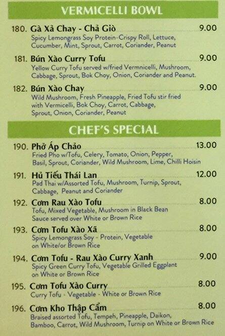 Menu of Saigon Lotus Restaurant photo3